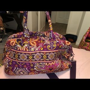 Vera Bradley large weekender bag